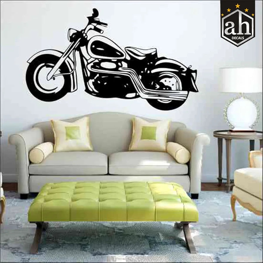 AH Decals Vinyl Bike Wall Stickers for Home Living Bed Kids Room 
