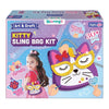 Bloomingo Art & Craft Kit - Kitty Sling Bag | Fun Mess Free Arts & Craft Kit for Kids | Design Your Own Cute Diy Craft Bag