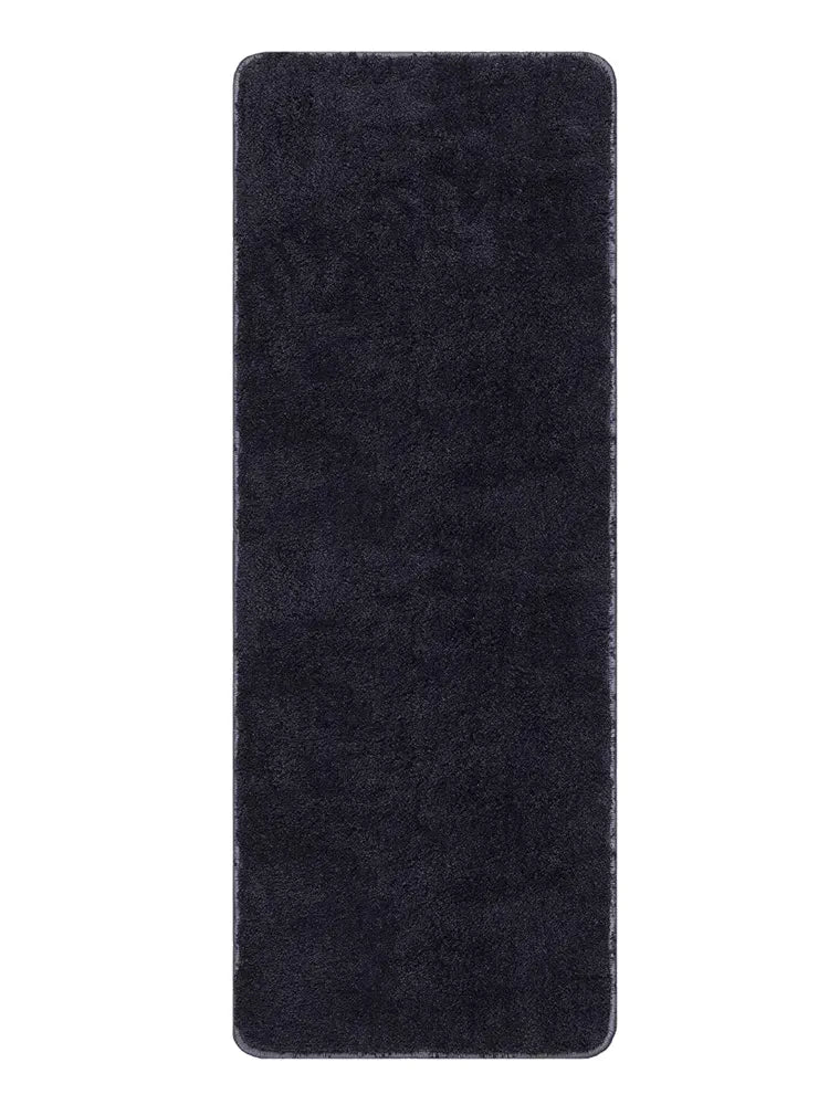 Saral Home Solid Neo Shaggy Yarn Durable & Washable Multipurpose Runner for Home/Kitchen/Living Area/Lobby/Office Entrance with Anti Skid Backing 