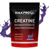 Nakpro Micronized Creatine Monohydrate Blueberry Flavour - 400 gms