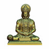 Jd Fresh 4.5 Inch Bajrangbali Statue with Gada - Bronze
