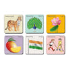 Mini Leaves India's National Symbols With Pictures Wooden Puzzles for Kids and Learning Educational | Learn, Play, and Explore Toys