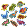 Mini Leaves Magnets for Kids Dinosaur Fridge Magnets for Whiteboard Preschool Learning Toys | Magnetic Animals for Refrigerator