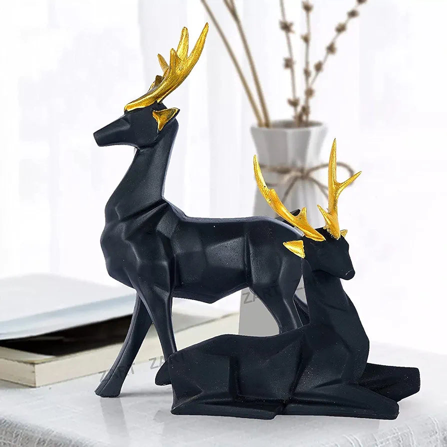 zart Resin Deer/Hiran Showpiece for Home Decor & Office Decor  