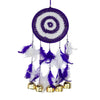 Wind Chime 5 Bell Dream Catcher Voilet Small