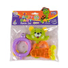 Ratna's Colourful Rattle Set for Toddlers | Perfect Rattle Sets for Little Hands | Happy Baby Rattle Set 3 Pieces