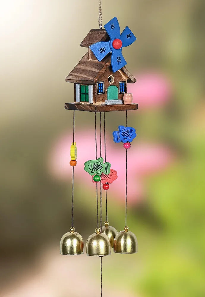 ZAICUS Wind Chimes for Positive Energy – Feng Shui Hanging Decorative Items for Home and Balcony - Fengshui Wind Chimes for Home Balcony 