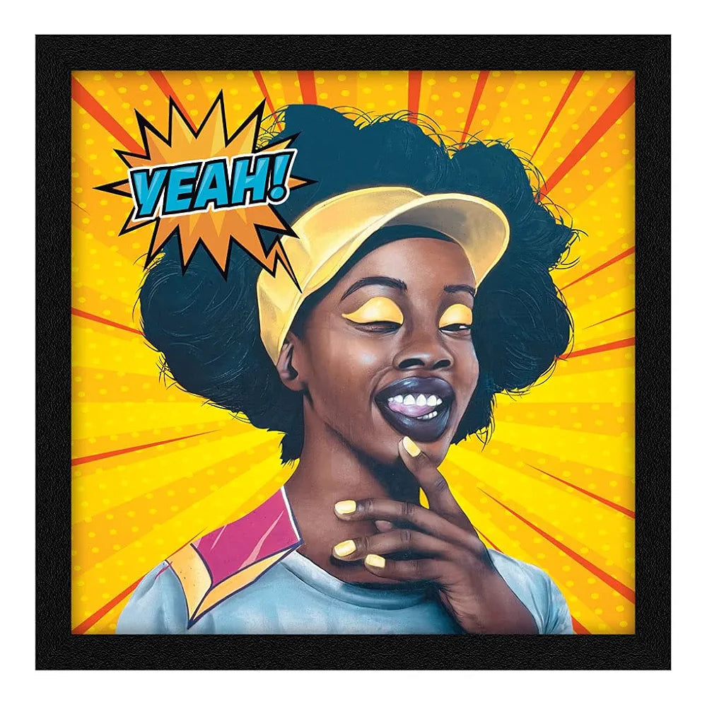 ArtX Paper Pop Art Wall Art, Multicolor, Abstract, 13X13 in, Set of 1 