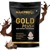 Nakpro Gold Plus+ Whey Protein Concentrate Chocolate Cream Flavour - 1000 gms