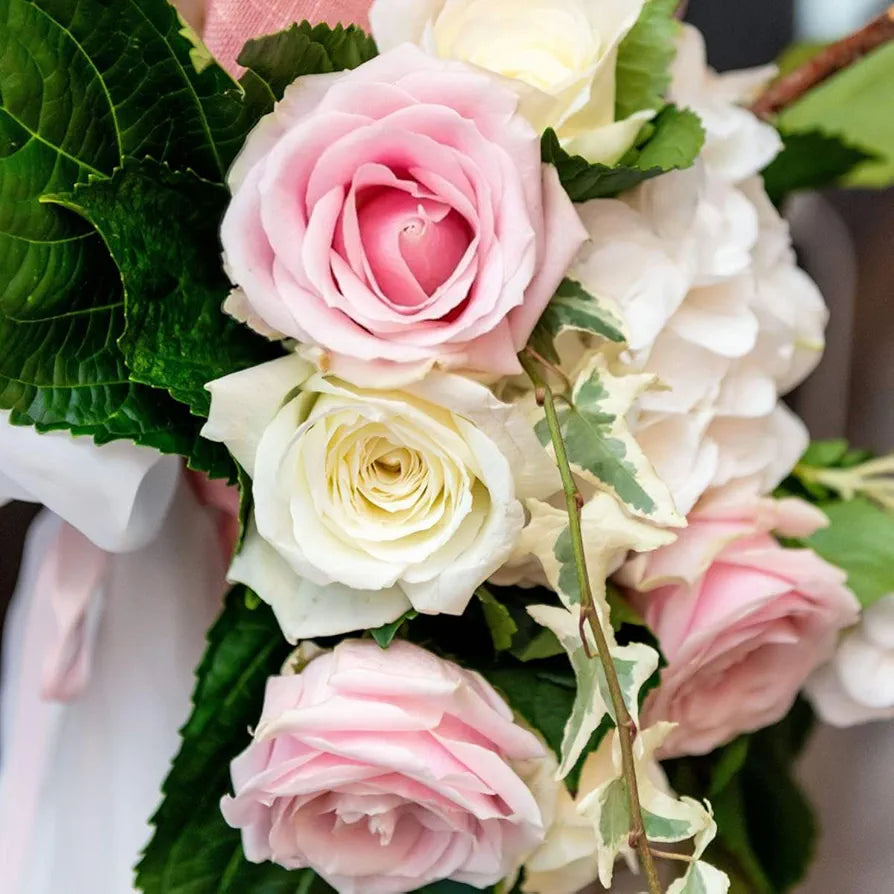 Higfra Artificial Flowers Purple Fake Roses Real Looking Foam Roses with Stem for DIY Wedding Bouquets Centerpieces Bridal Shower Party Home Decorations – Purple