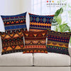 Aerohaven Set of 5 Decorative Hand Made Jute Throw/Pillow Cushion Covers Colour Multicolor