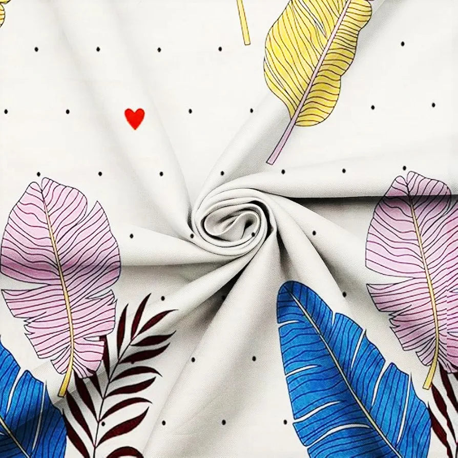 HOMEKART 144 Tc Microfiber Single Bedsheet  with Pillow Cover for Your Home