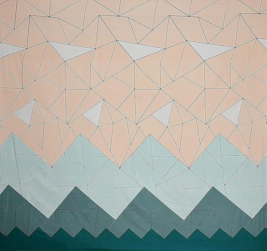 THE HOME STYLE Cotton Feel Glace Cotton Elastic Fitted Printed King Size Double Bedsheet With 2 Pillow Cover,300 TC