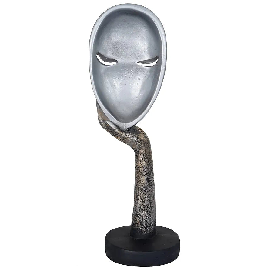 zart Lady Face Polyresin Showpiece  Use in Home Decor Gifts