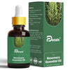 DPetals Rosemary Essential Oil for Balance Wellness Relaxation Hair & Scalp Care - 15 ml