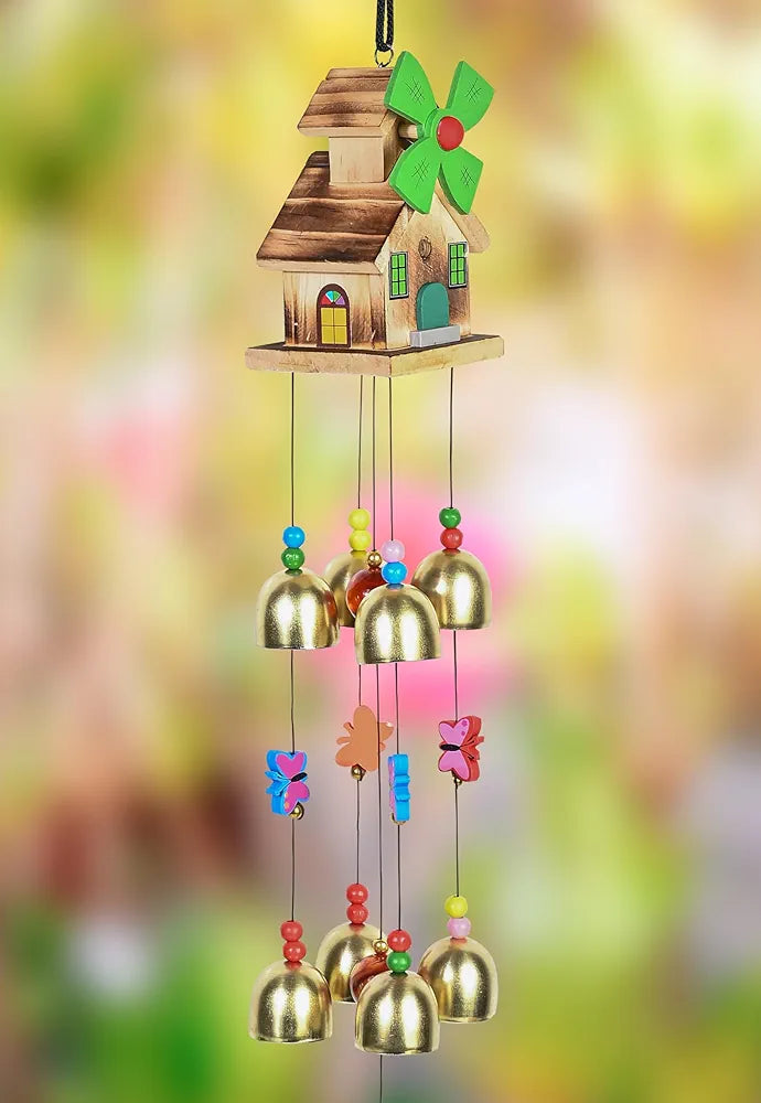 ZAICUS Feng Shui Wind Chimes for Home - Hanging Decorative Items for Balcony – Positive Energy Items for Home - Wind Chimes for Balcony 