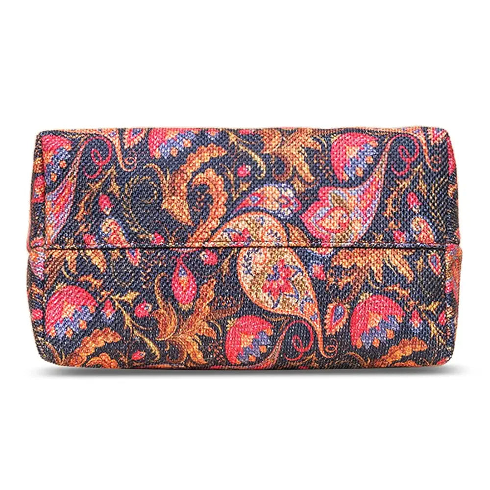 ZOUK Flap Sling Bag | Crossbody Bags for Women | Women's Handbags | Stylish | Vegan Leather Evening Bag | Travel & Office Use | Purse and Wallet | Paisley Print