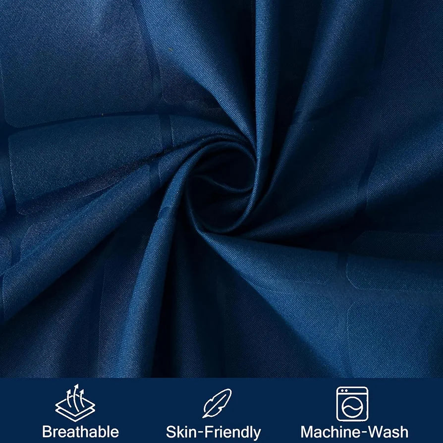 FRESH FROM LOOM Double Bedsheet King Size-Microfiber Rotary Printed, Hypoallergenic, Wrinkle Free With 2 Pillow Covers 144 TC 