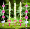 Handmade Artificial Flower Garland with Lotus & Cow Hanging 5 Pcs