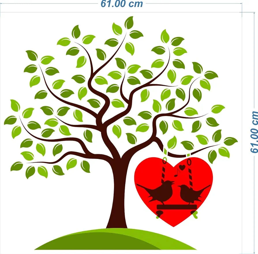 Rangoli White Glossy Vinyl Wall Sticker Premium Self-Adhesive Waterproof Decorative Wall Decal for Bedroom, Living Room, Office & Home Decoration Easy to Apply. Design-17