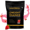 Nakpro Gold Weight Gainer Powder Strawberry Flavour - 1000 gms