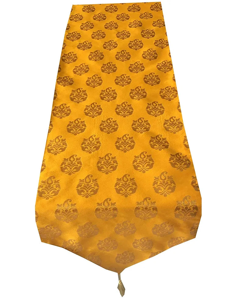 PINK PARROT Durable Polyester Silk Table Runner 12