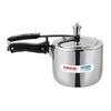 Vinod Straight Platinum Triply Stainless Steel Inner Lid Pressure Cooker - 2 Litres | Sas Bottom | Induction Ready