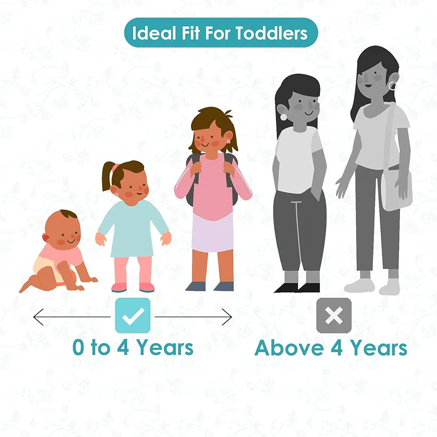 Divine Casa Floret 100% Cotton Single Kids Dohar | 120 GSM | Soft & Lightweight Throw Blanket | Cozy & Breathable Bedding | All-Season Comfort | 140 x 100 CM, Winter Fern