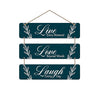 Artvibes Live Love Laugh Wooden Hanger for Home Decor | Wall Hangings for Decoration | Artworks