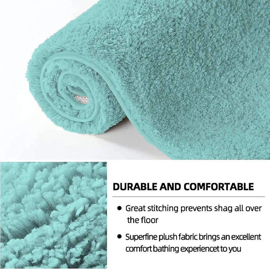 LUXE HOME INTERNATIONAL Microfiber Runner Super Soft Non Slip Vegas Rugs For Bedroom  Pack Of 1