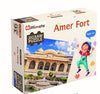 Mittimate 36-Piece Amer Fort Jigsaw Puzzle for Kids 4+ Enhances Imagination Kids Memory Development