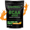 Nakpro Bcaa 6000 Instantized 2:1:1 Bcaa Creatine Tangy Orange - 400 gms