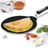 Milton Pro Cook Blackpearl Induction Dosa Tawa Without Edge, 30 Cm, Black - 1000 gms