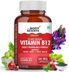 The Body Reserve Plant Based Vitamin B12 Supplement For Men & Women - 120 caps