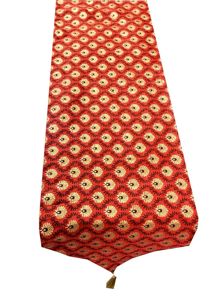 Pink Parrot-Designer Durable Dopian Silk Table Runner 12x70 1 pc