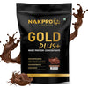 Nakpro Gold Plus+ Whey Protein Concentrate Double Rich Chocolate - 1000 gms