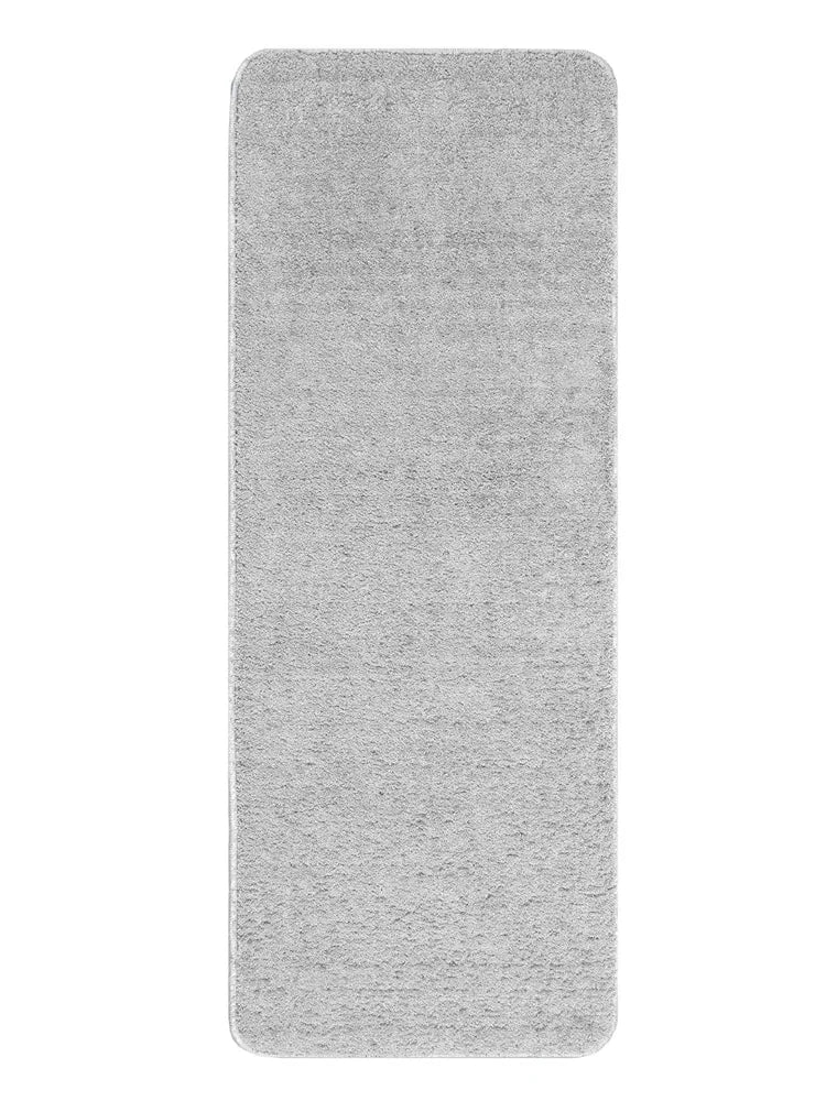 Saral Home Solid Neo Shaggy Yarn Durable & Washable Multipurpose Runner for Home/Kitchen/Living Area/Lobby/Office Entrance with Anti Skid Backing 