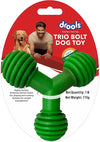 Drools Non-toxic Rubber Toy for Dogs | Trio Bolt Ring | 115 Gms Pack