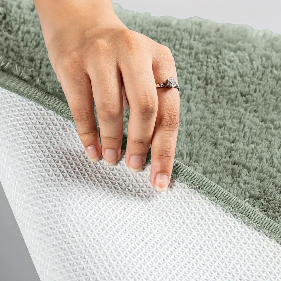 LUXE HOME INTERNATIONAL Microfiber Runner Super Soft Non Slip Vegas Rugs For Bedroom  Pack Of 1