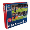 Popcorn Games & Puzzles Kid Premiership Soccer Paris Saint Germain 486 Zigsaw 12+Messi Neymar
