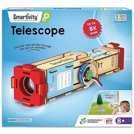 Smartivity Telescope Toy for Kids Measure Height & Distance Best