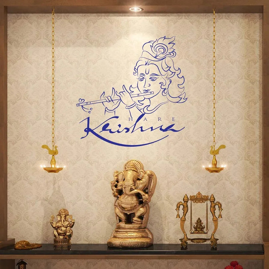 Rangoli White Glossy Vinyl Wall Sticker Premium Self-Adhesive Waterproof Decorative Wall Decal for Bedroom, Living Room, Office & Home Decoration Easy to Apply. Parent-4, Design-8