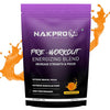 Nakpro Pre Workout Supplement Tangy Orange Flavour - 250 gms