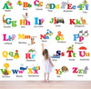 StickMe PVC Vinyl Baby Kids Learning Education Alphabets Wall Sticker -Self-Adhesive