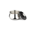 Arttdinox Stainless Steel Double-walled Serving Bowl With Lid | Dining Table Bowl | Curry & Rice Serving Bowl