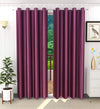 Purav Light Plain Window Curtains 5 Feet Long Pack of 2 PieceRoom Darkening