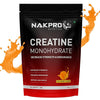 Nakpro Micronized Creatine Monohydrate Angy Orange Flavour - 100 gms