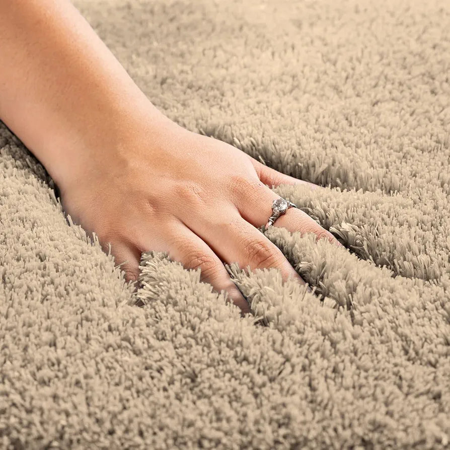 LUXE HOME INTERNATIONAL Carpet Super Soft Anti Slip Vegas Rectangular Rugs For Bedroom,Livingroom