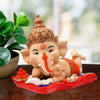 Karigaari India Handcrafted Polyresin Eco Friendly Lord Ganesha Ganpati Idol Figurine