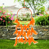 Asian Hobby Crafts Dream Catcher Wall Hanging | Orange
